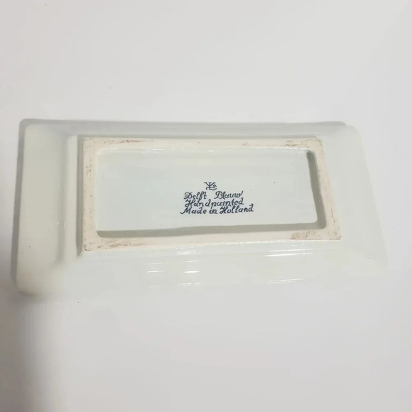 Vintage Delft Blauw Blue/White  Canister/Spice Jar Set. - Picture 6 of 12